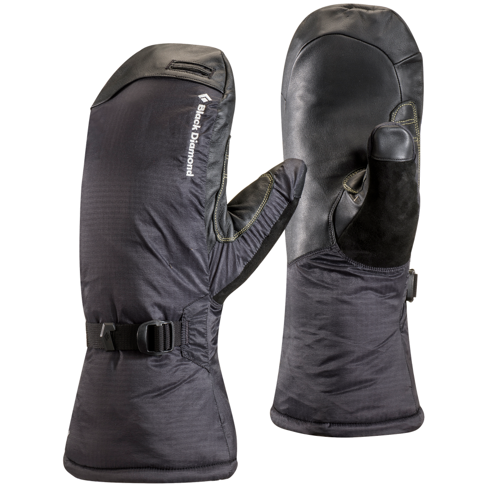 Ski Mittens Black Diamond Leather Mittens BLACK DIAMOND SOLANO MITTS Hard  Headed