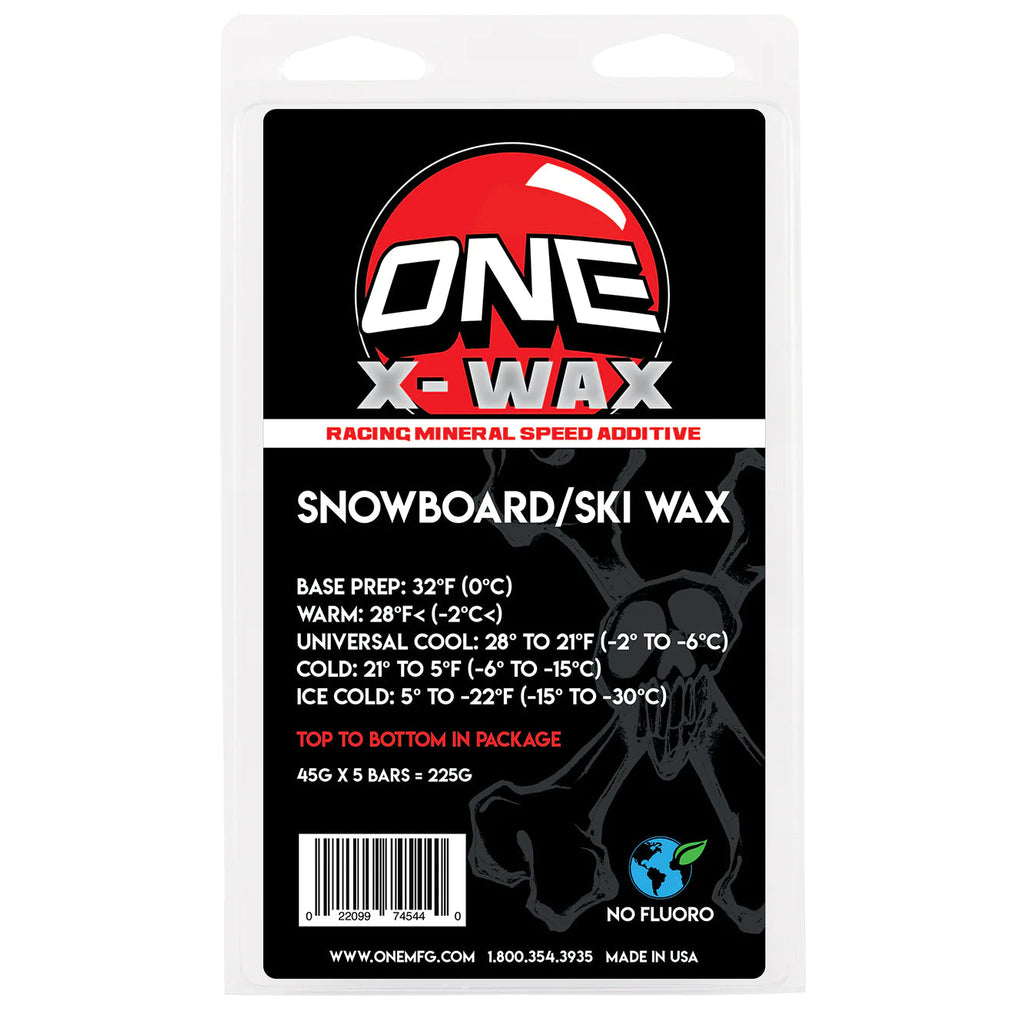 ONE BALL X-Wax 5 pack - Cire-Cire-Caroune Ski Shop