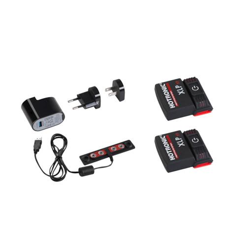 HOTRONIC XLP 1P Power Set - Batteries et chargeur-Bas chauffants-Caroune Ski Shop