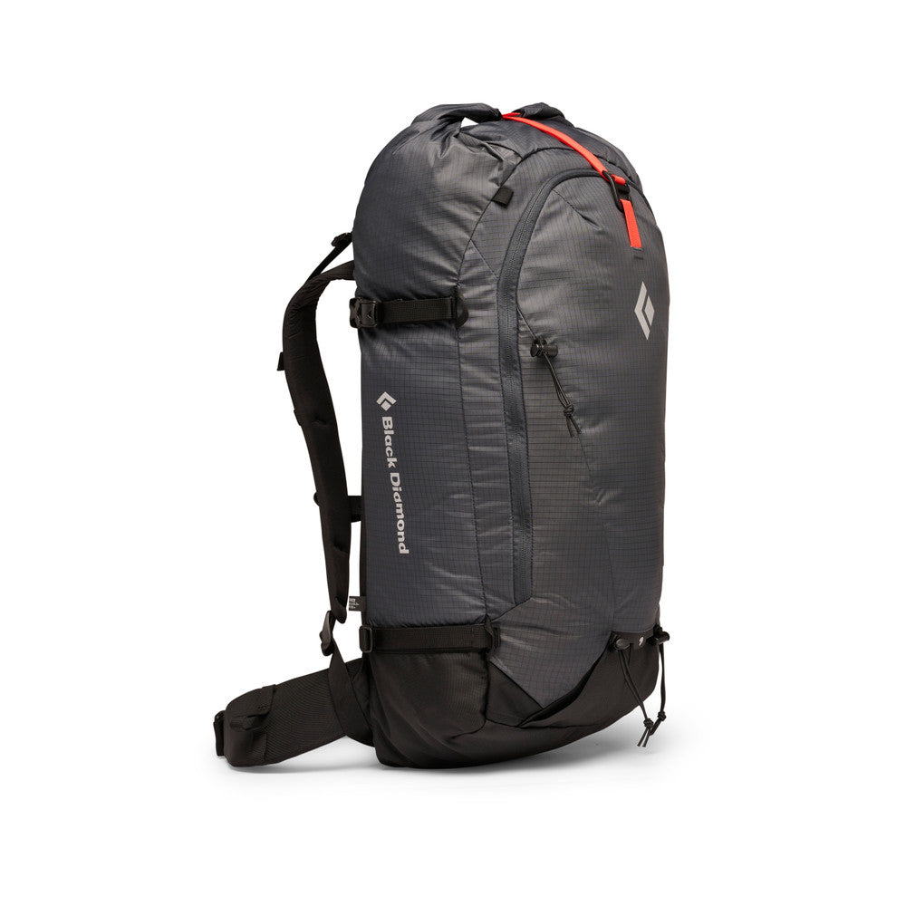 BRUBAKER SuperTec – Sac à Chaussures/Sac Casque/Sac à Dos Ski – Garage Séparé Imperméable – Argenté/Orange – Qualité Pro