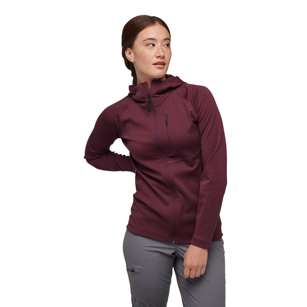 BLACK DIAMOND Coefficient Hoody - Femme-Couche intermédiaire-Caroune Ski Shop