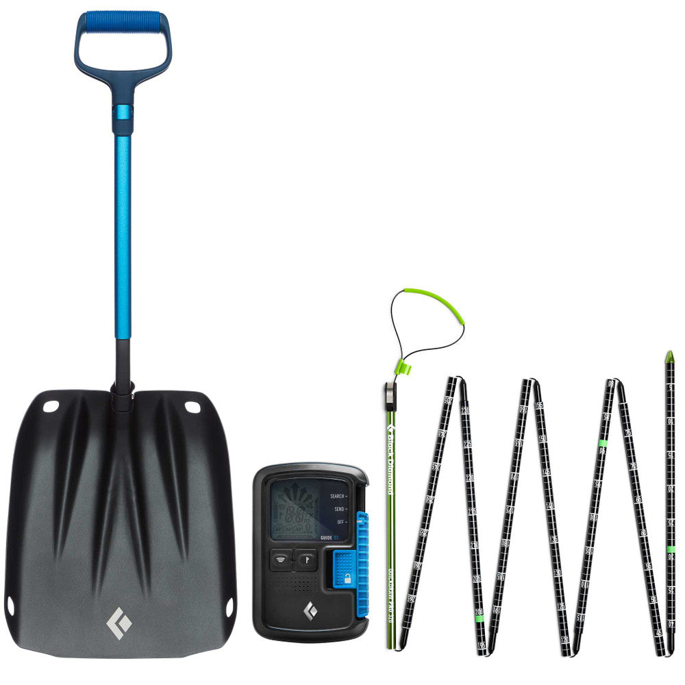 BLACK DIAMOND Guide Avy Safety Set - Ensemble d'avalanche DVA-pelle-sonde-Ensembles complets (DVA-Pelle-Sonde)-Caroune Ski Shop