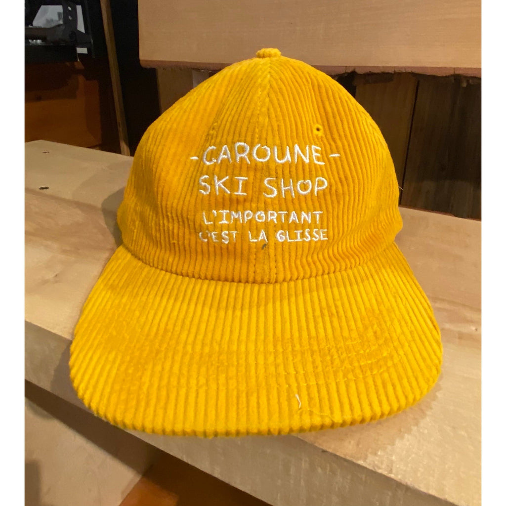 CAROUNE SKI SHOP Casquette - La classique Corduroy-SWAG-Caroune Ski Shop