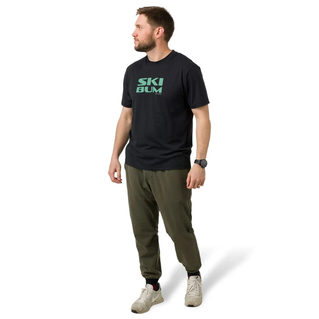 FLYLOW Ski Bum Tee - T-Shirt-SWAG-Caroune Ski Shop
