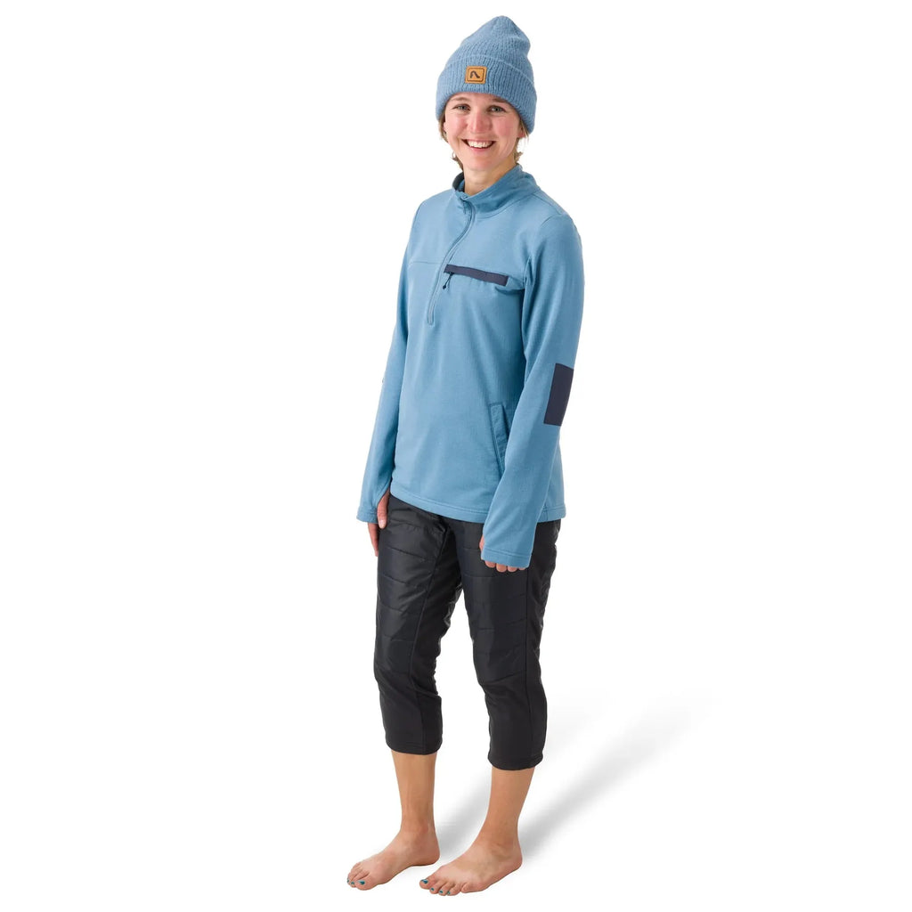FLYLOW W's Puffer 3/4 Pants - Pantalons isolés-Pantalons isolés-Caroune Ski Shop