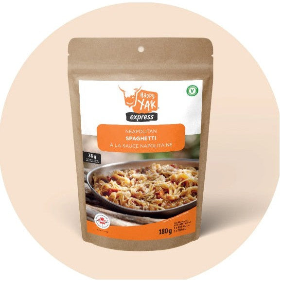HAPPY YAK Spaghetti Sauce Napolitaine - Repas Lyophilisé-Nourriture lyophilisée-Caroune Ski Shop