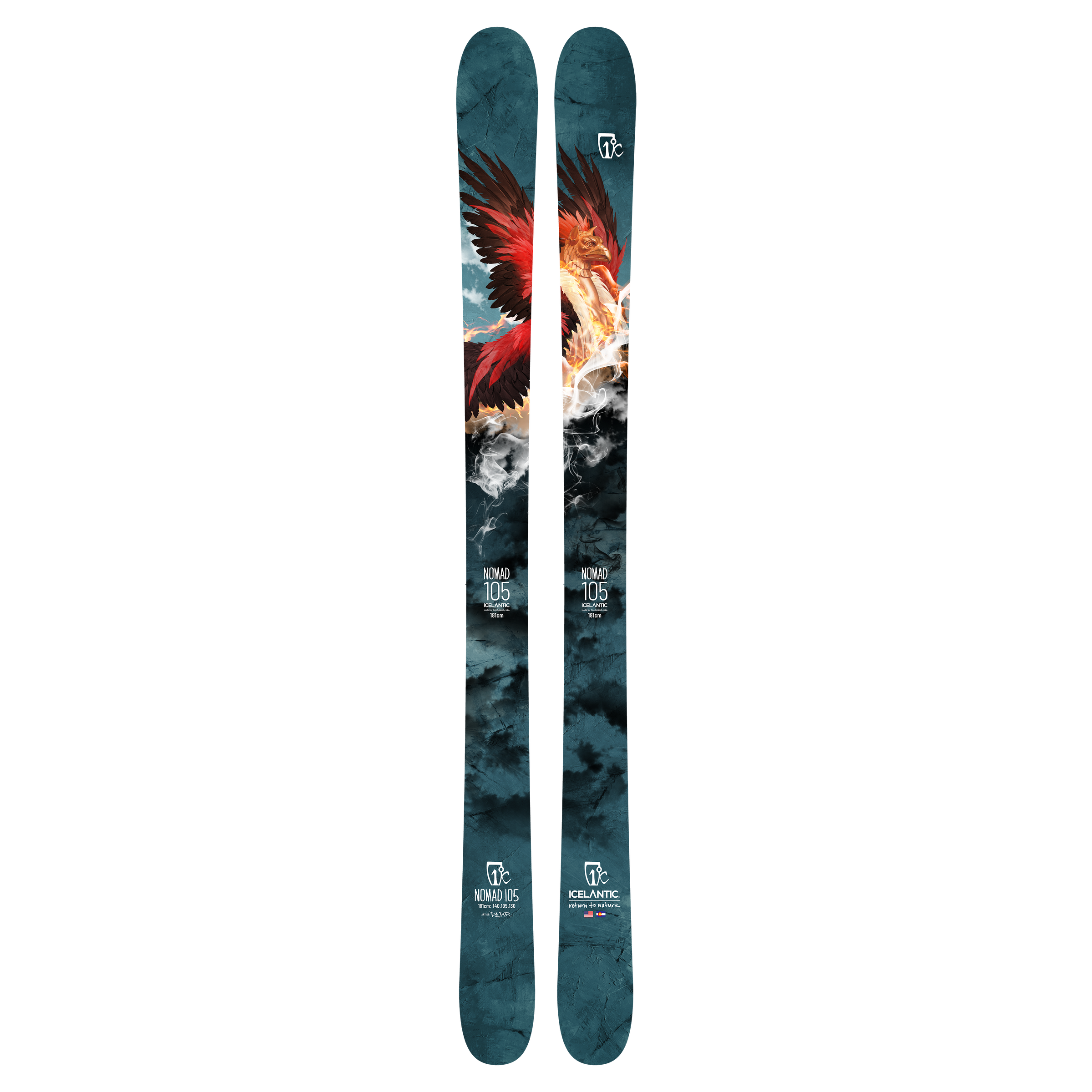 Icelantic Nomad 105 2023 - Skis | Caroune Ski Shop Icelantic Nomad 105 2023 - Skis | Caroune Ski Shop