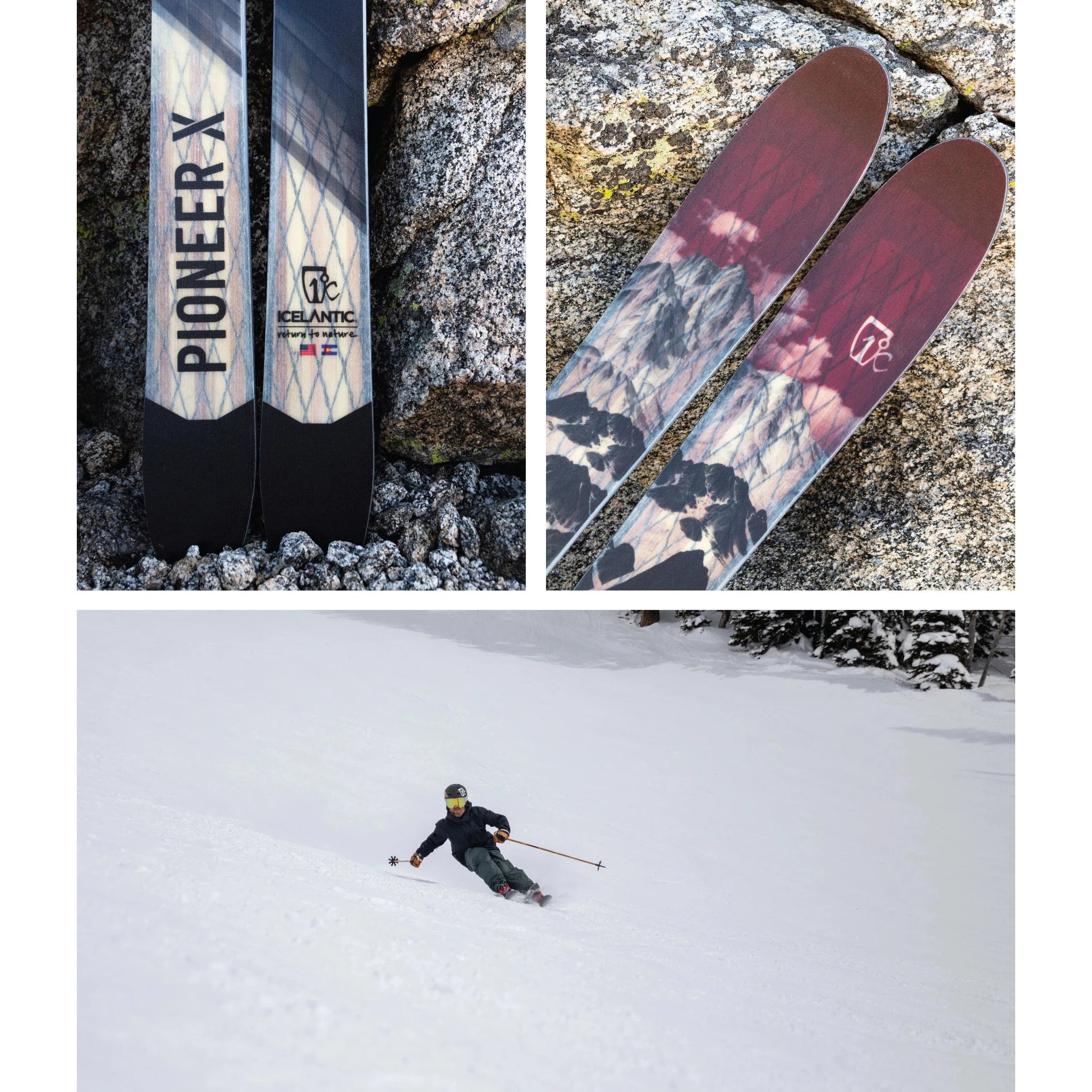 Icelantic Pioneer x 2024 - Skis | Caroune Ski Shop