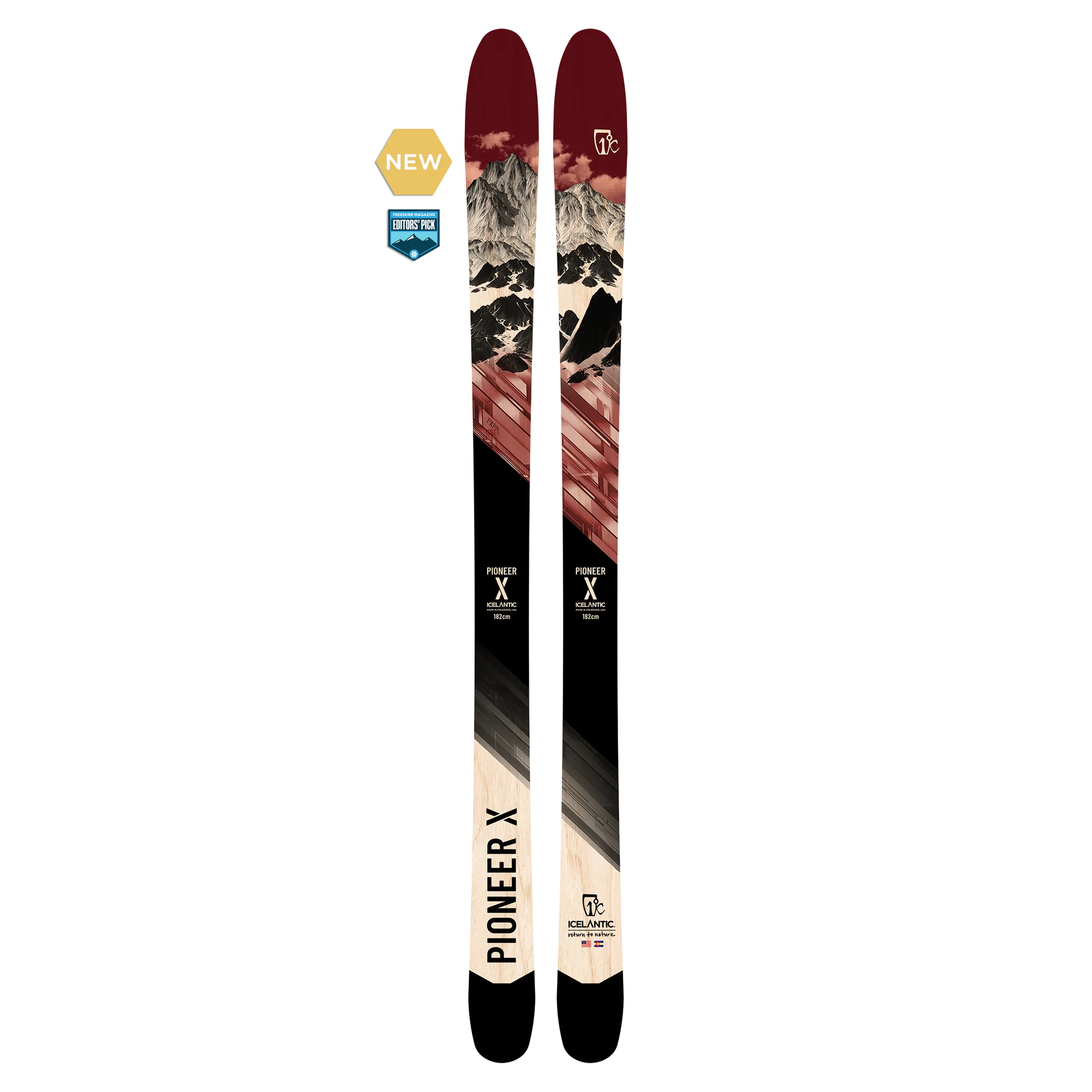 Icelantic Pioneer x 2024 - Skis | Caroune Ski Shop