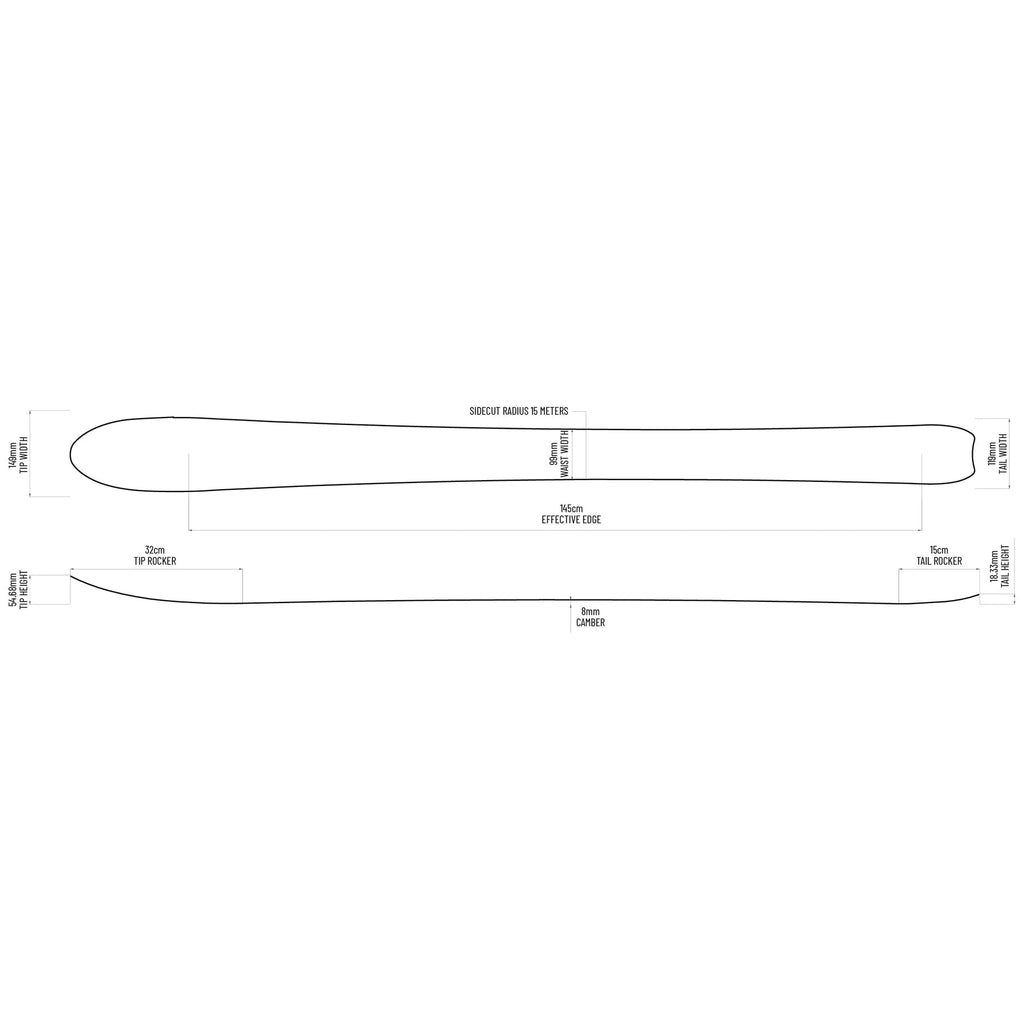 ICELANTIC Shaman 2.0 99 2024 - Skis-Skis hors-piste-Caroune Ski Shop