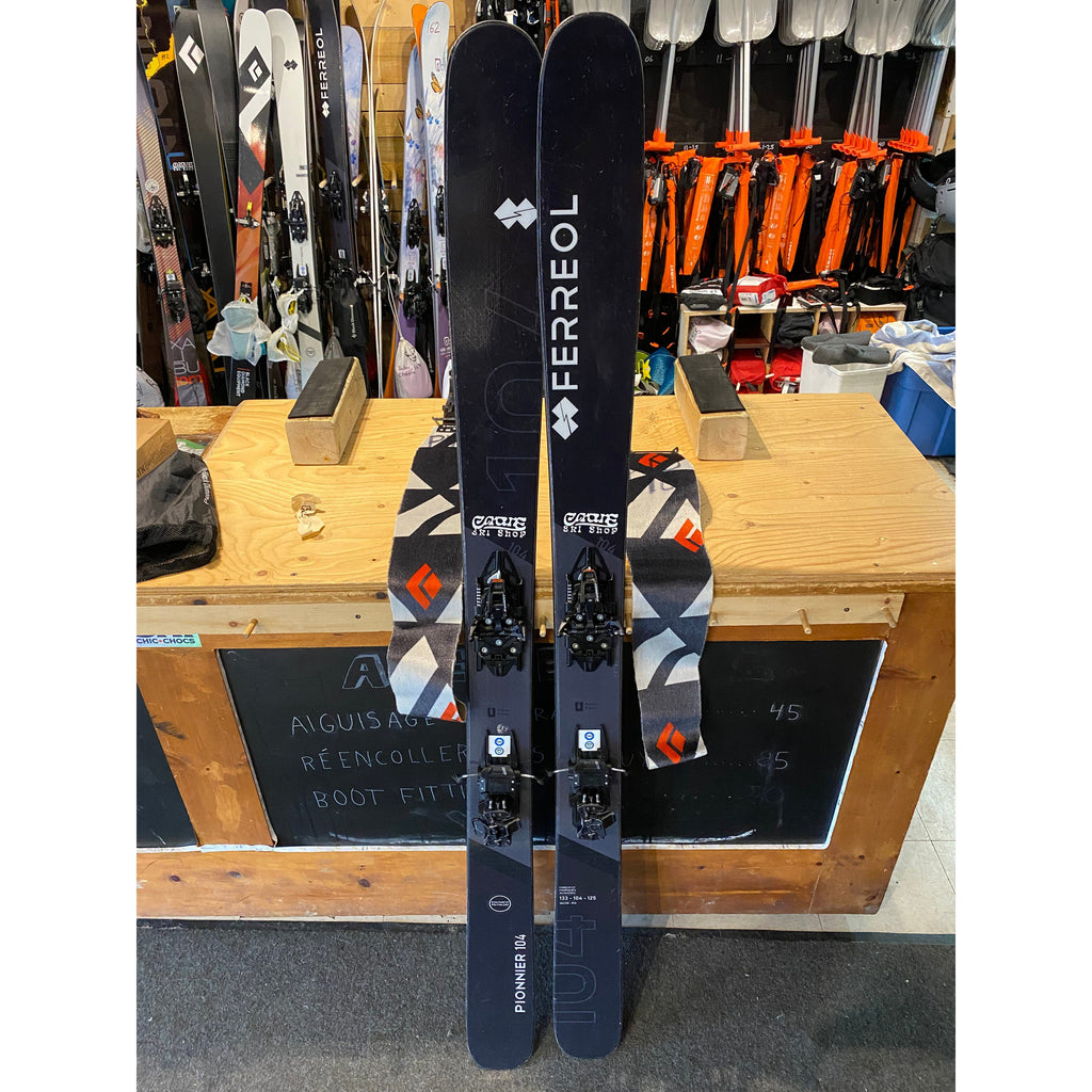 KIT SKI USAGÉ - Ferreol Pionnier 164cm-Location-Caroune Ski Shop