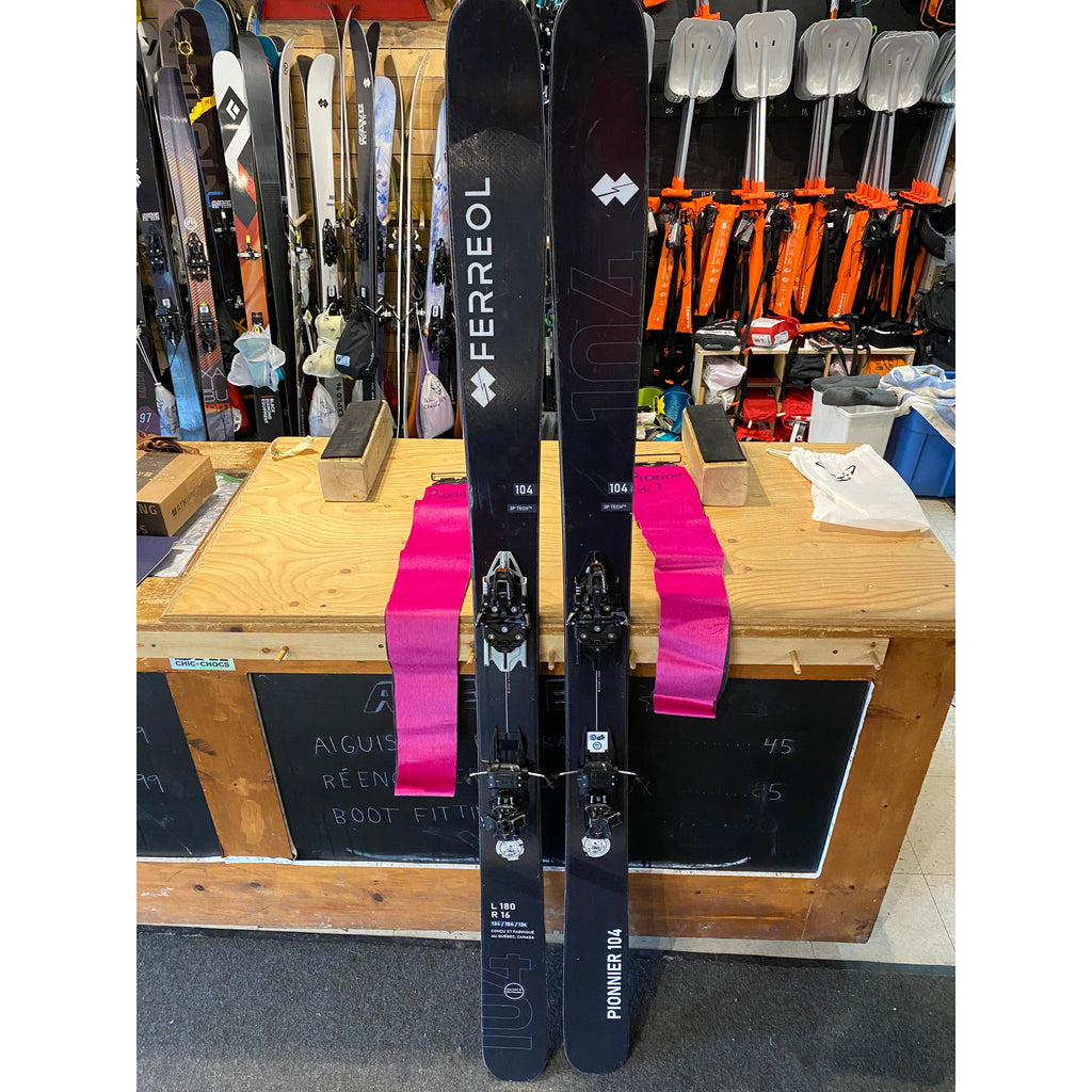 KIT SKI USAGÉ - Ferreol Pionnier 180cm-Location-Caroune Ski Shop