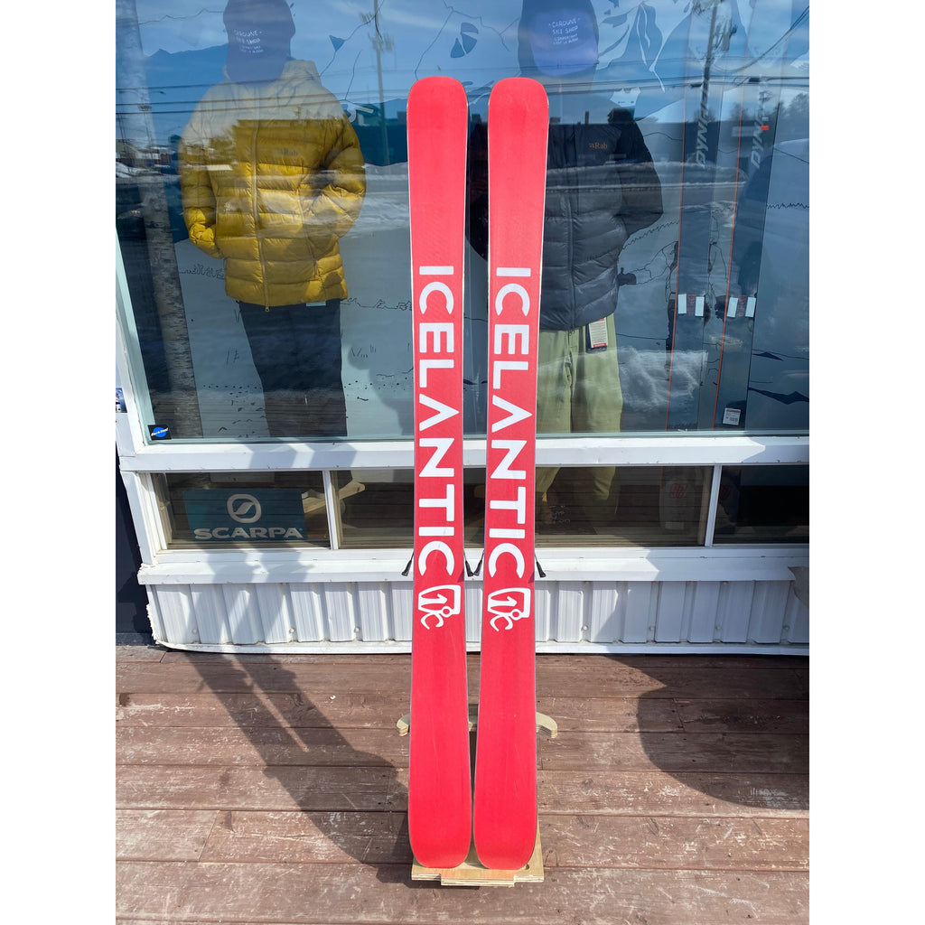 KIT SKI USAGÉ - Icelantic Nomad Lite 186cm-Location-Caroune Ski Shop