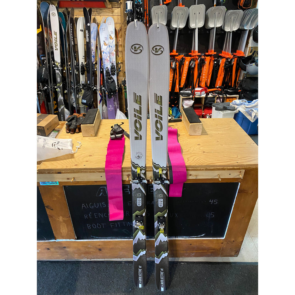 KIT SKI USAGÉ - Voilé Objective BC 164cm-Location-Caroune Ski Shop