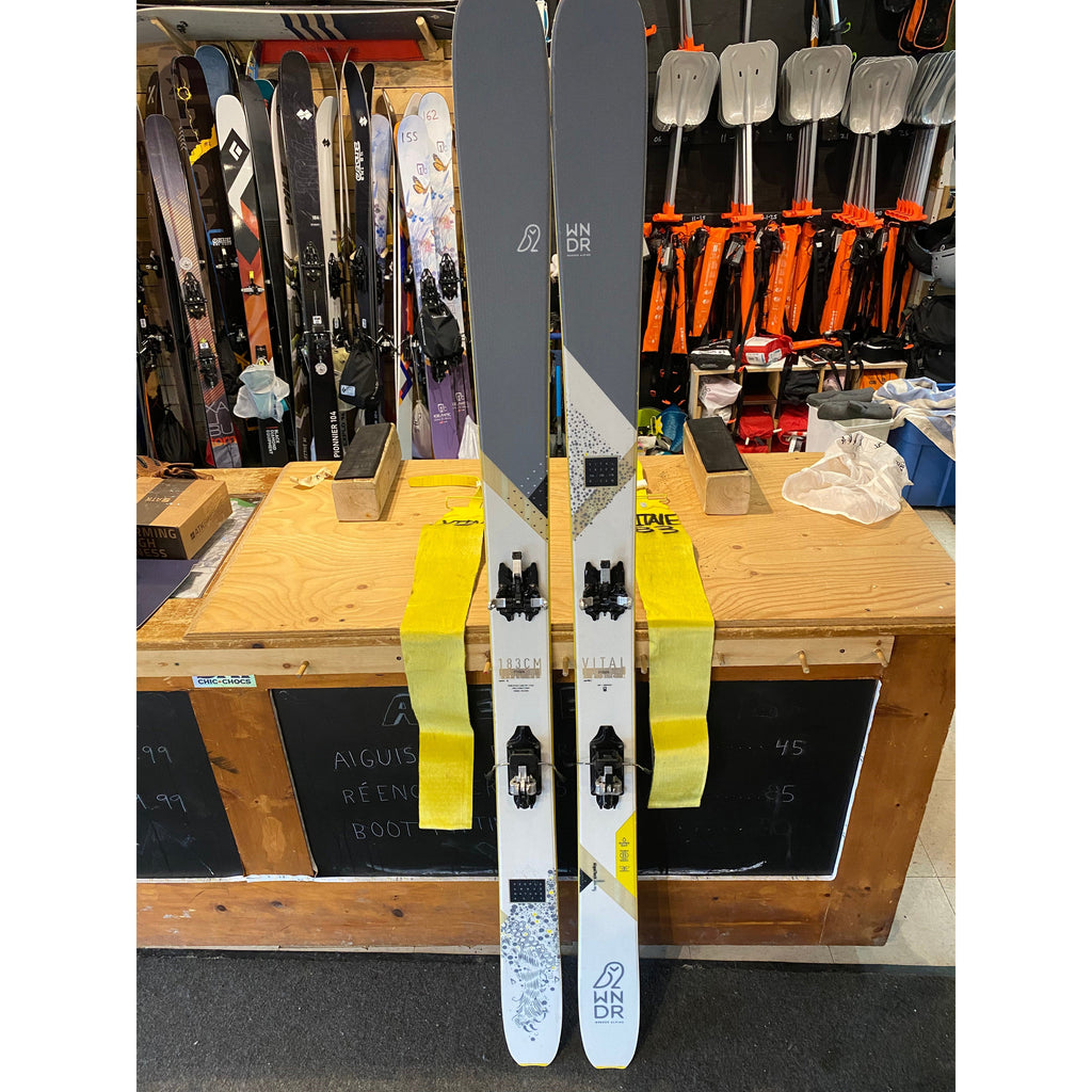 KIT SKI USAGÉ - WNDR ALPINE Vital 183cm-Location-Caroune Ski Shop
