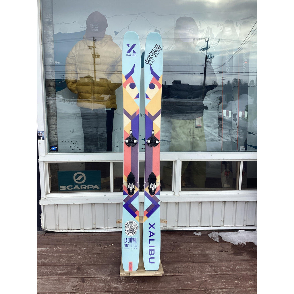 KIT SKI USAGÉ - Xalibu Chèvre 161cm-Location-Caroune Ski Shop