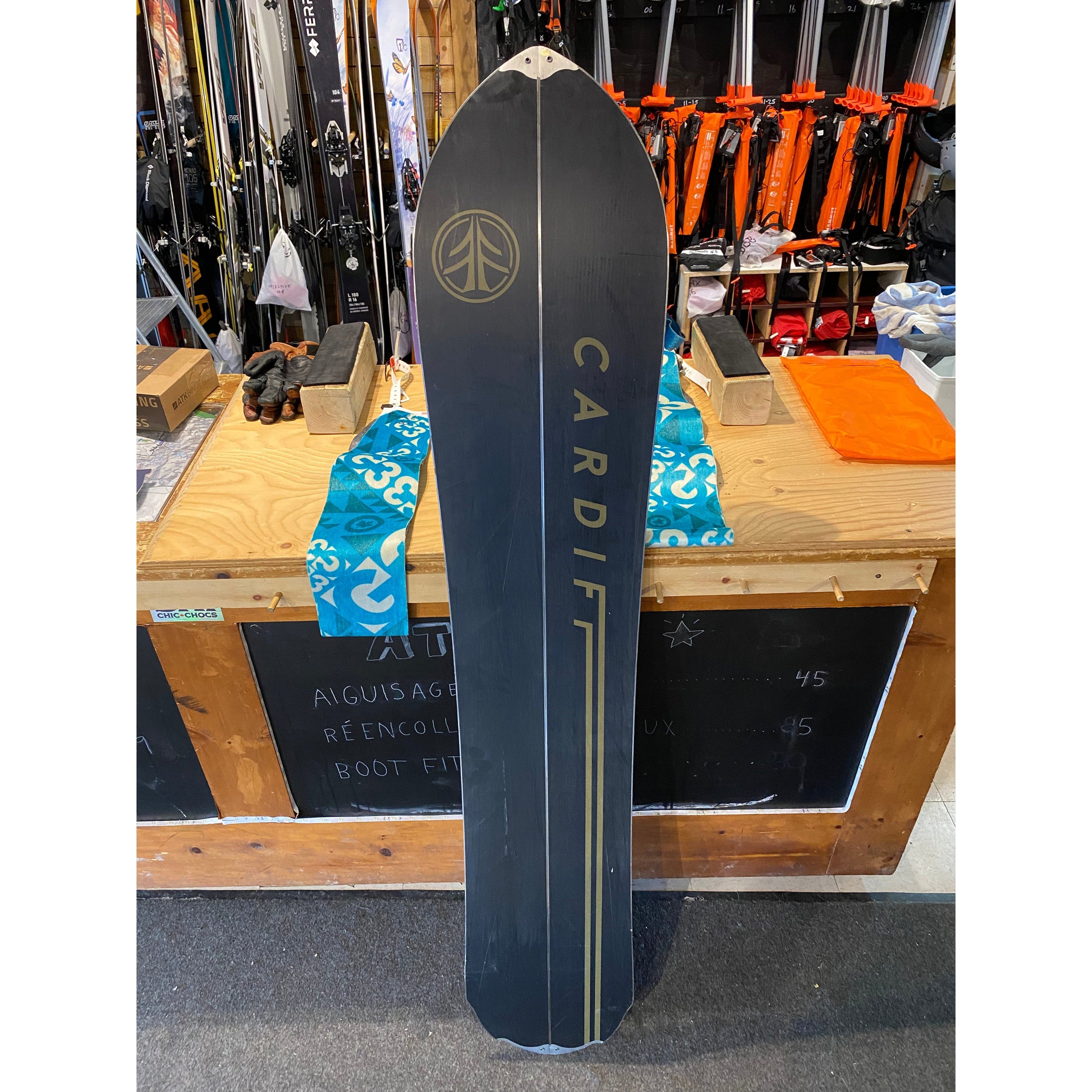 KIT SPLITBOARD USAGÉ - CARDIFF Swell 160 enduro | Caroune Ski Shop