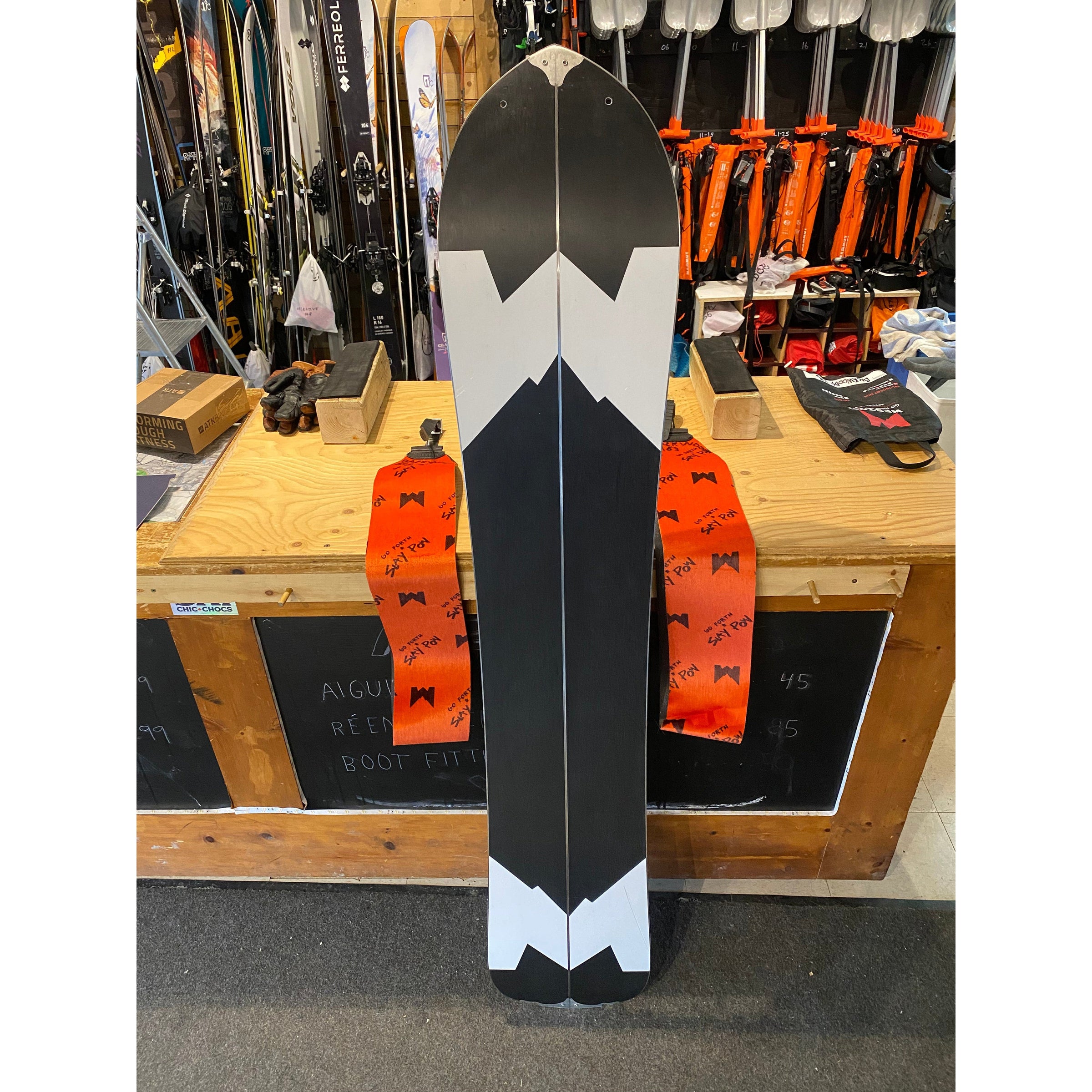Used splitboard kit - Weston backwoods 163 | Caroune Ski Shop