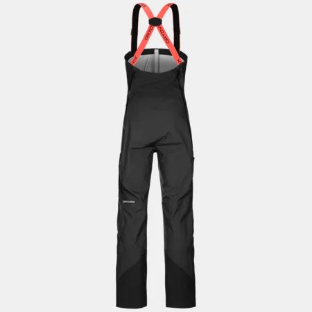 ORTOVOX 3L Deep Shell Bib Pants - Femme-Pantalons-Caroune Ski Shop