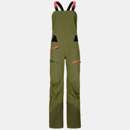 ORTOVOX 3L Deep Shell Bib Pants - Femme-Pantalons-Caroune Ski Shop