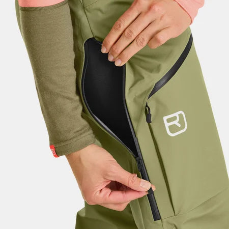 ORTOVOX 3L Deep Shell Pants - Femme-Pantalons ski/snow-Caroune Ski Shop