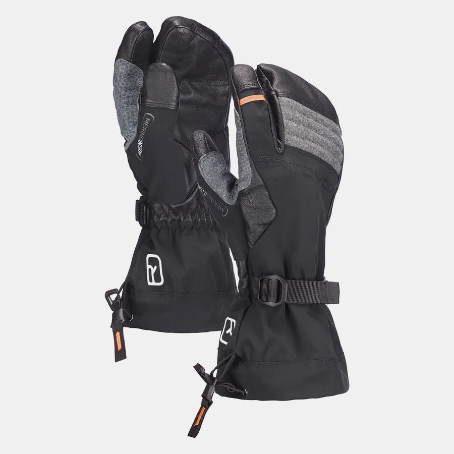 ORTOVOX Merino 3-Finger - Gant-Gants-Caroune Ski Shop