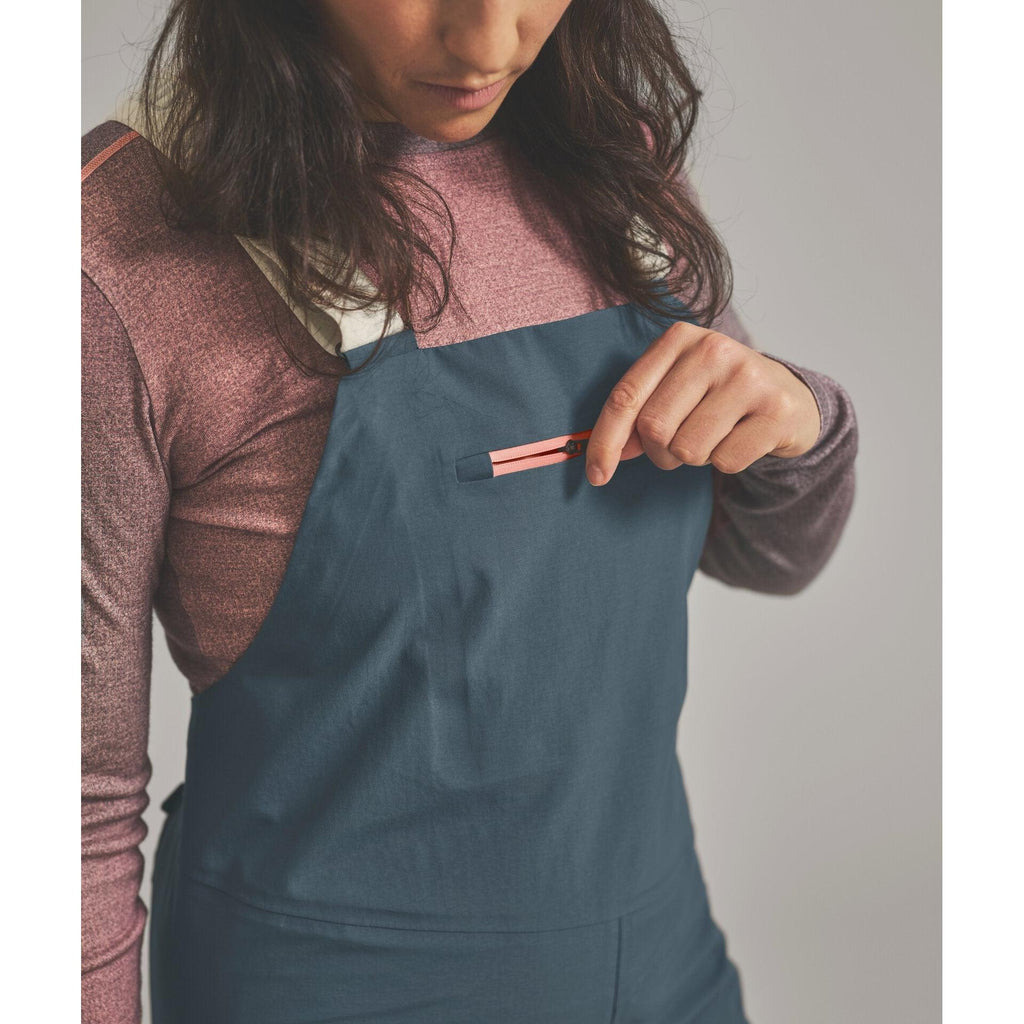 ORTOVOX Ravine Plus 3L Bibs W's - Pantalons de ski Femme-Pantalons ski/snow-Caroune Ski Shop