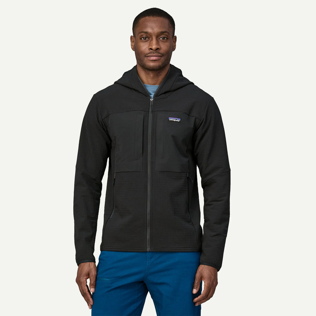 PATAGONIA R2 TechFace Hoody - Homme-Couche intermédiaire-Caroune Ski Shop