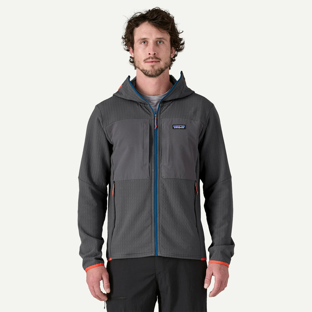 PATAGONIA R2 TechFace Hoody - Homme-Couche intermédiaire-Caroune Ski Shop