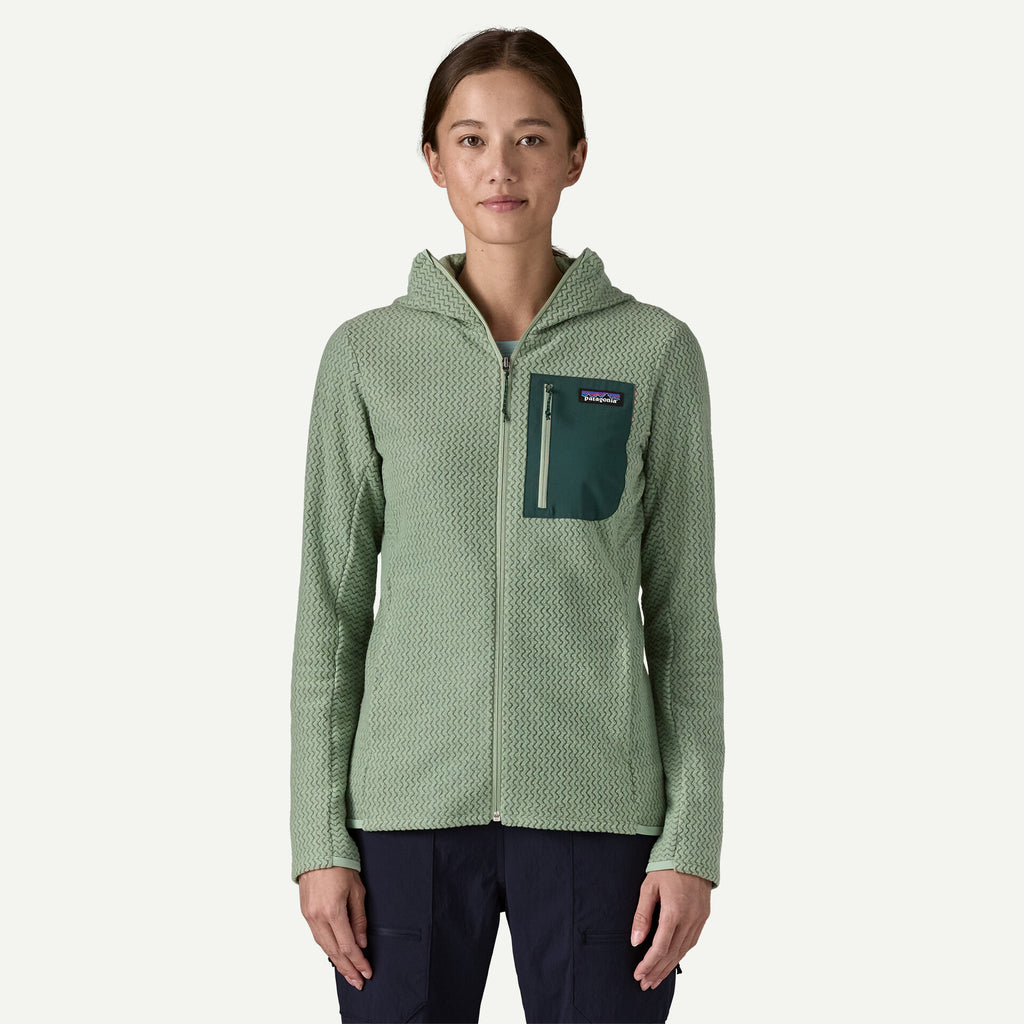 PATAGONIA W's R1 Air Full Zip Hoody- Laine Polaire Femme-Laine polaire-Caroune Ski Shop