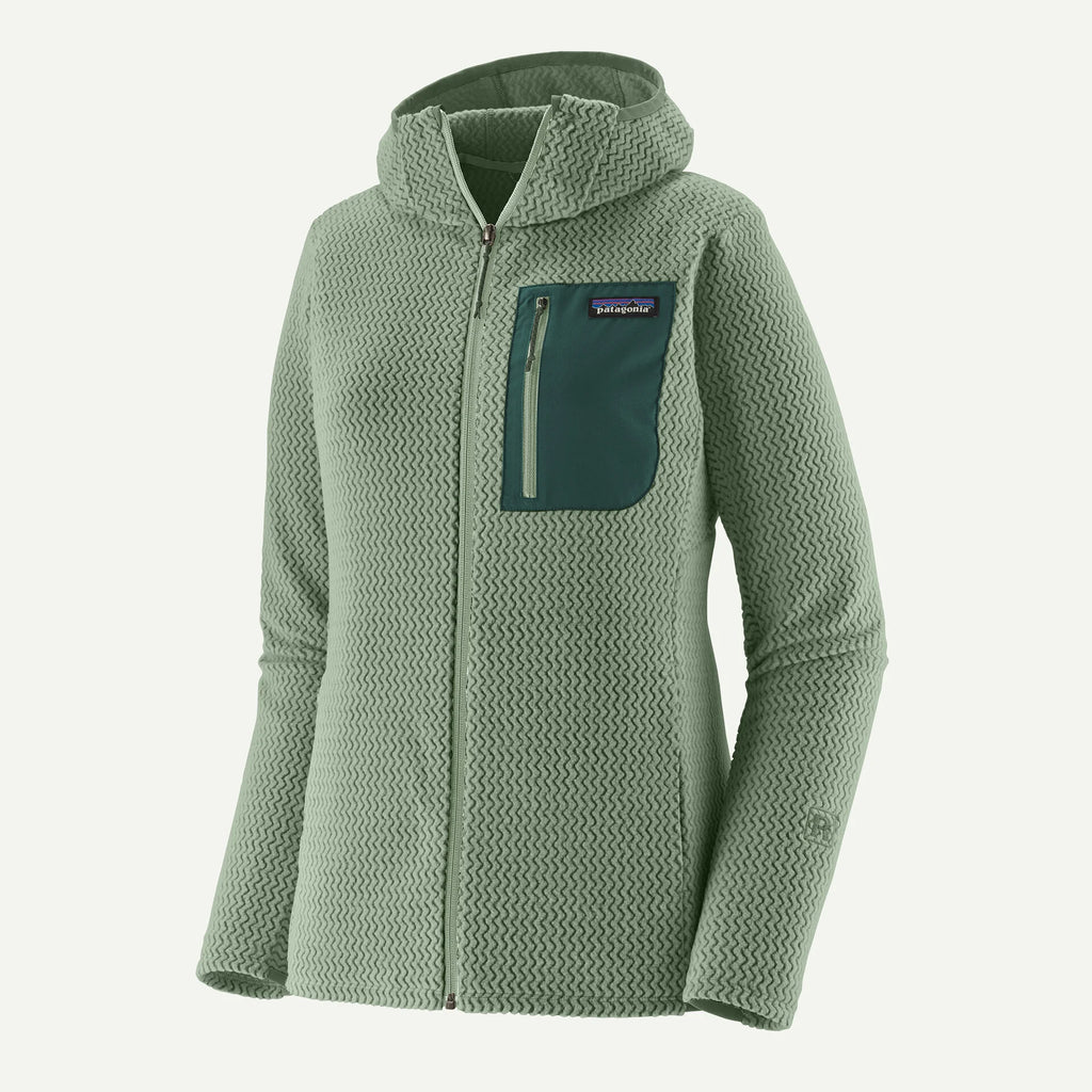 PATAGONIA W's R1 Air Full Zip Hoody- Laine Polaire Femme-Laine polaire-Caroune Ski Shop