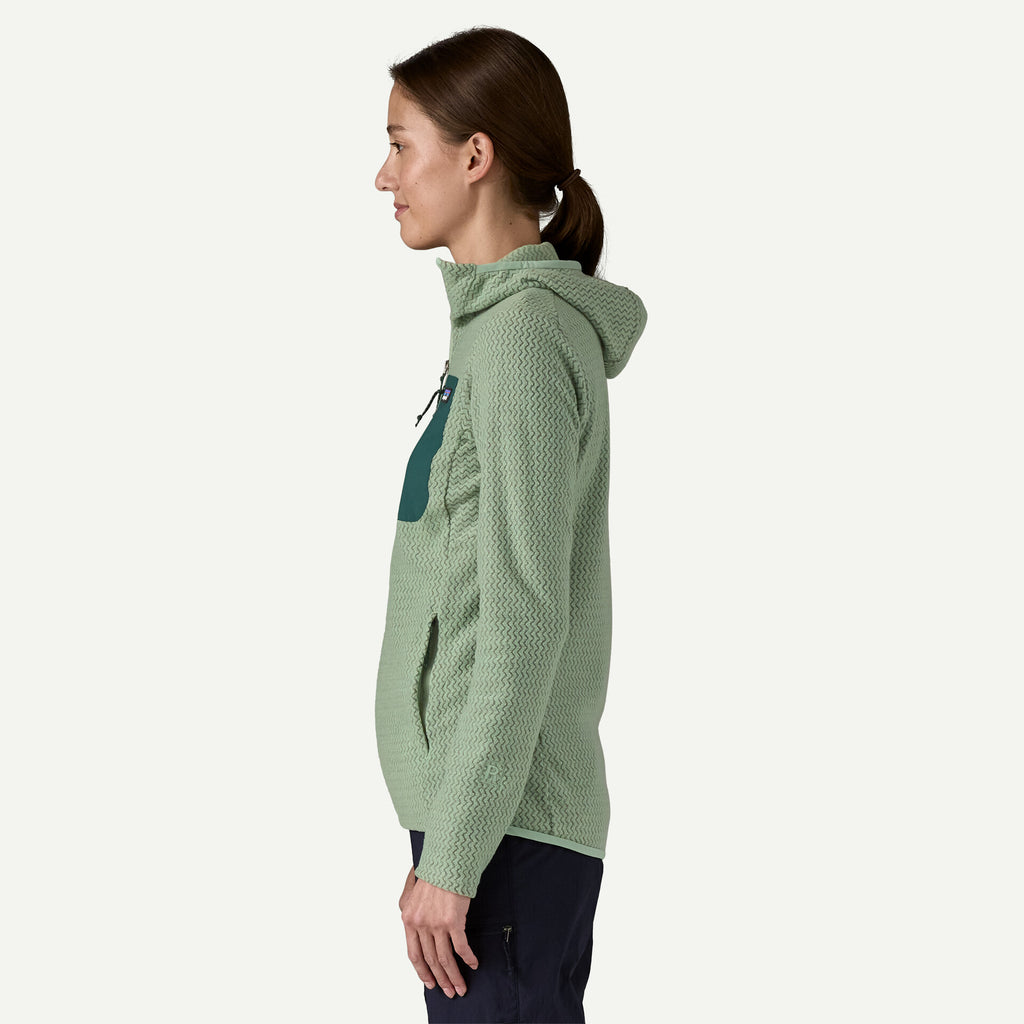 PATAGONIA W's R1 Air Full Zip Hoody- Laine Polaire Femme-Laine polaire-Caroune Ski Shop
