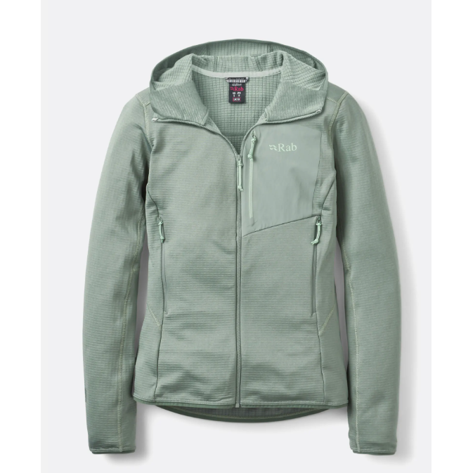 RAB Ascendor Hoody - Femme-Couche intermédiaire-Caroune Ski Shop