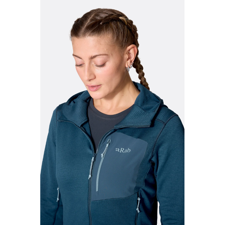 RAB Ascendor Hoody - Femme-Couche intermédiaire-Caroune Ski Shop