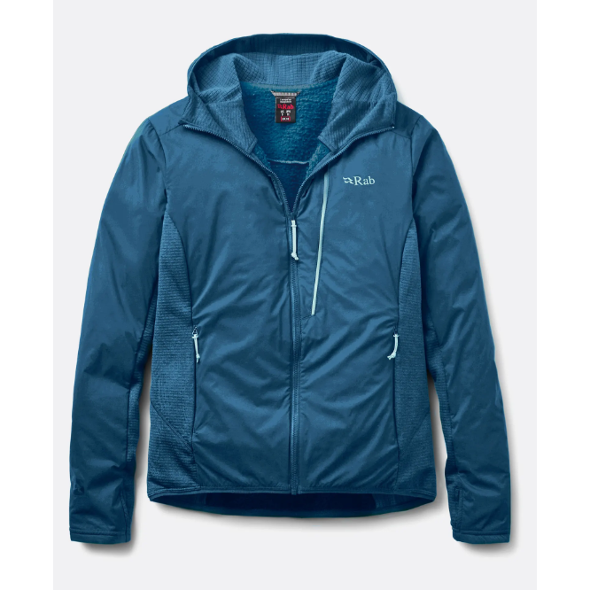 RAB Ascendor Summit Hoody 25/26- Couche Intermédiaire Femme-Couche intermédiaire-Caroune Ski Shop