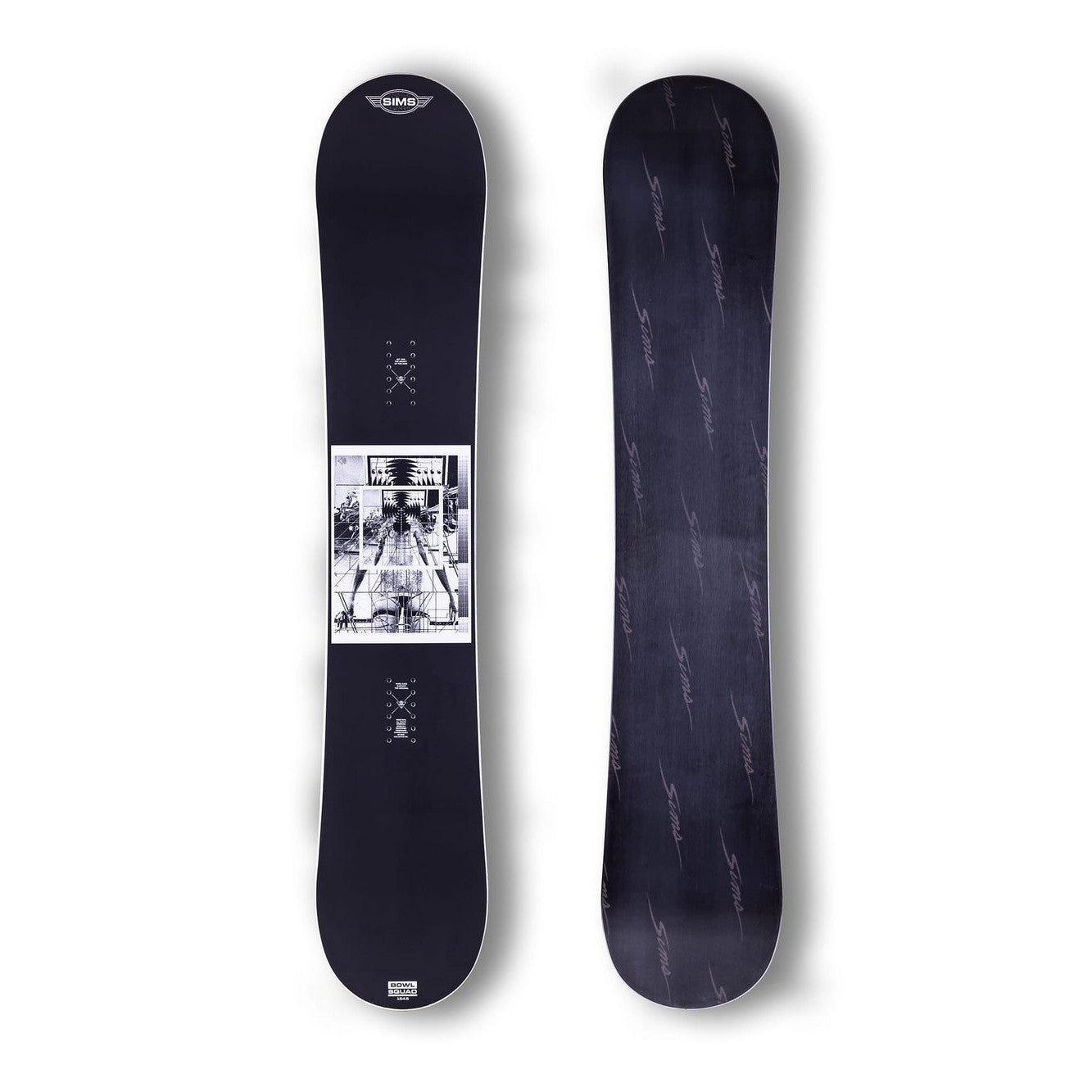 SIMS * THE DAY Camber BLACK 23-24 154cm（楽天市場