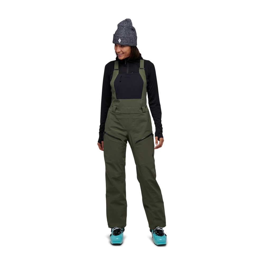 BLACK DIAMOND Recon Stretch Bibs - Femme-Pantalons-Caroune Ski Shop