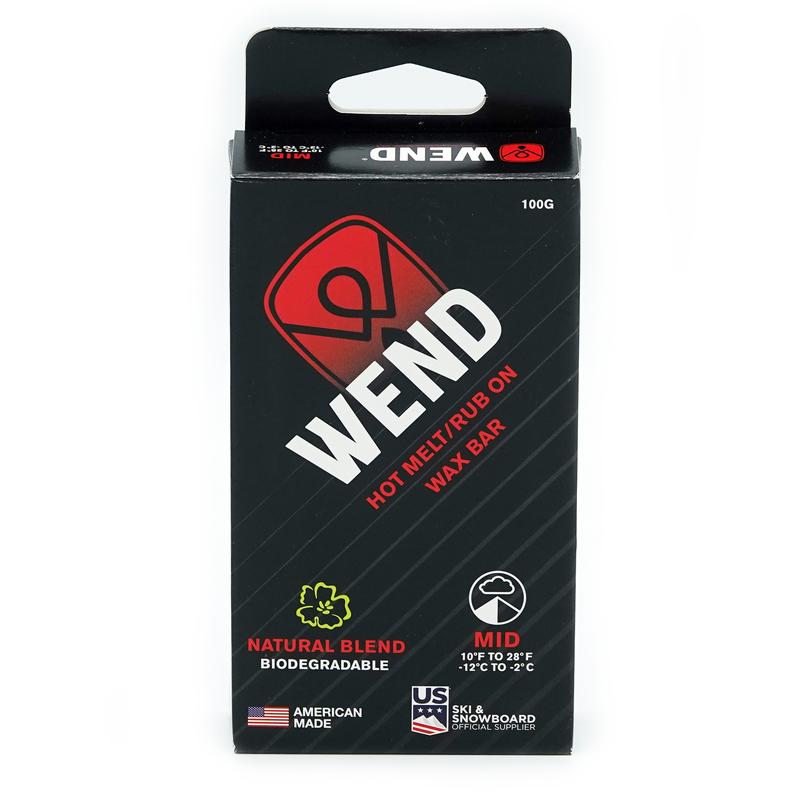 Cire WEND NF Performance Hot Melt/Rub-On 100g-Cire-Caroune Ski Shop