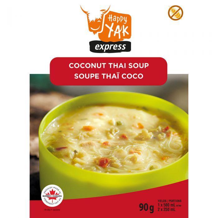 HAPPY YAK Soupe Thai Coco-Nourriture lyophilisée-Caroune Ski Shop