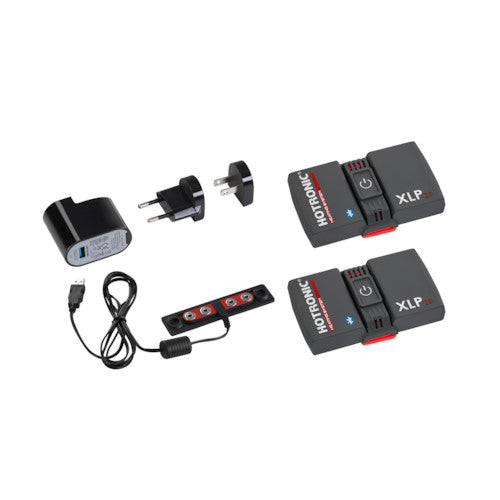 HOTRONIC XLP 2P BT Power Set - Batteries et Chargeur-Bas chauffants-Caroune Ski Shop