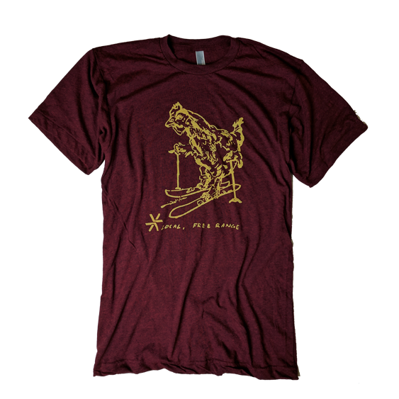 KARAKORAM Local Free Range - T-Shirt-SWAG-Caroune Ski Shop
