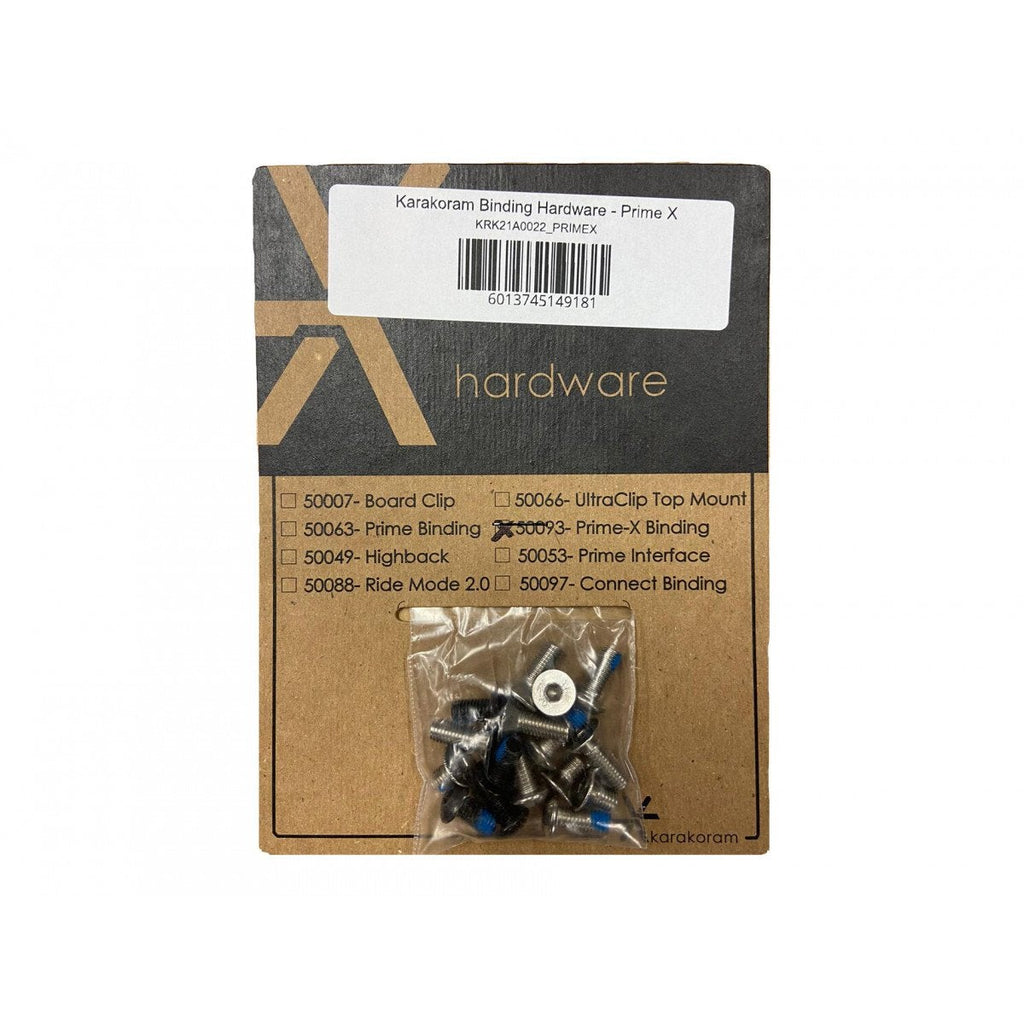 KARAKORAM Prime-X Binding Hardware-Accessoires splitboard-Caroune Ski Shop