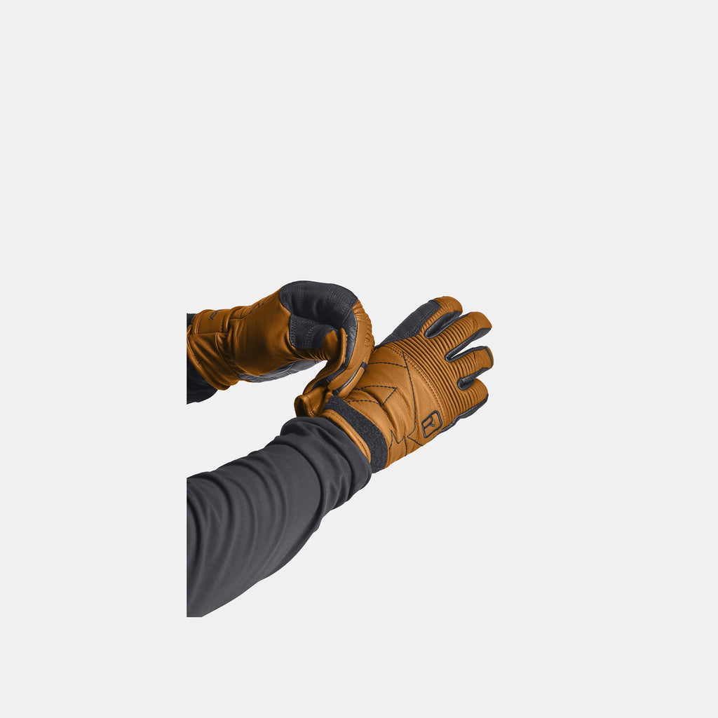 ORTOVOX Full Leather Glove - Gants-Gants-Caroune Ski Shop