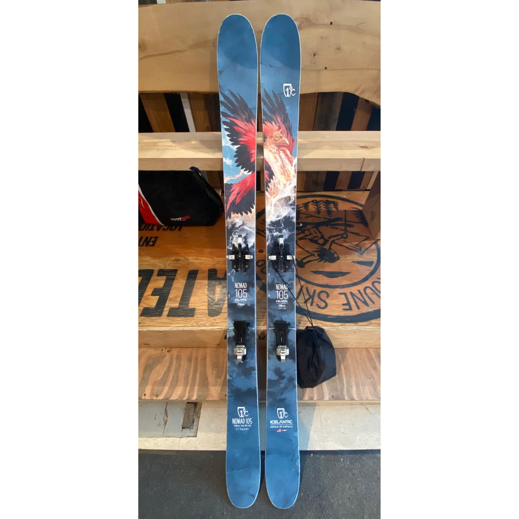 SKI USAGÉ - ICELANTIC Nomad 105 176cm-Location-Caroune Ski Shop